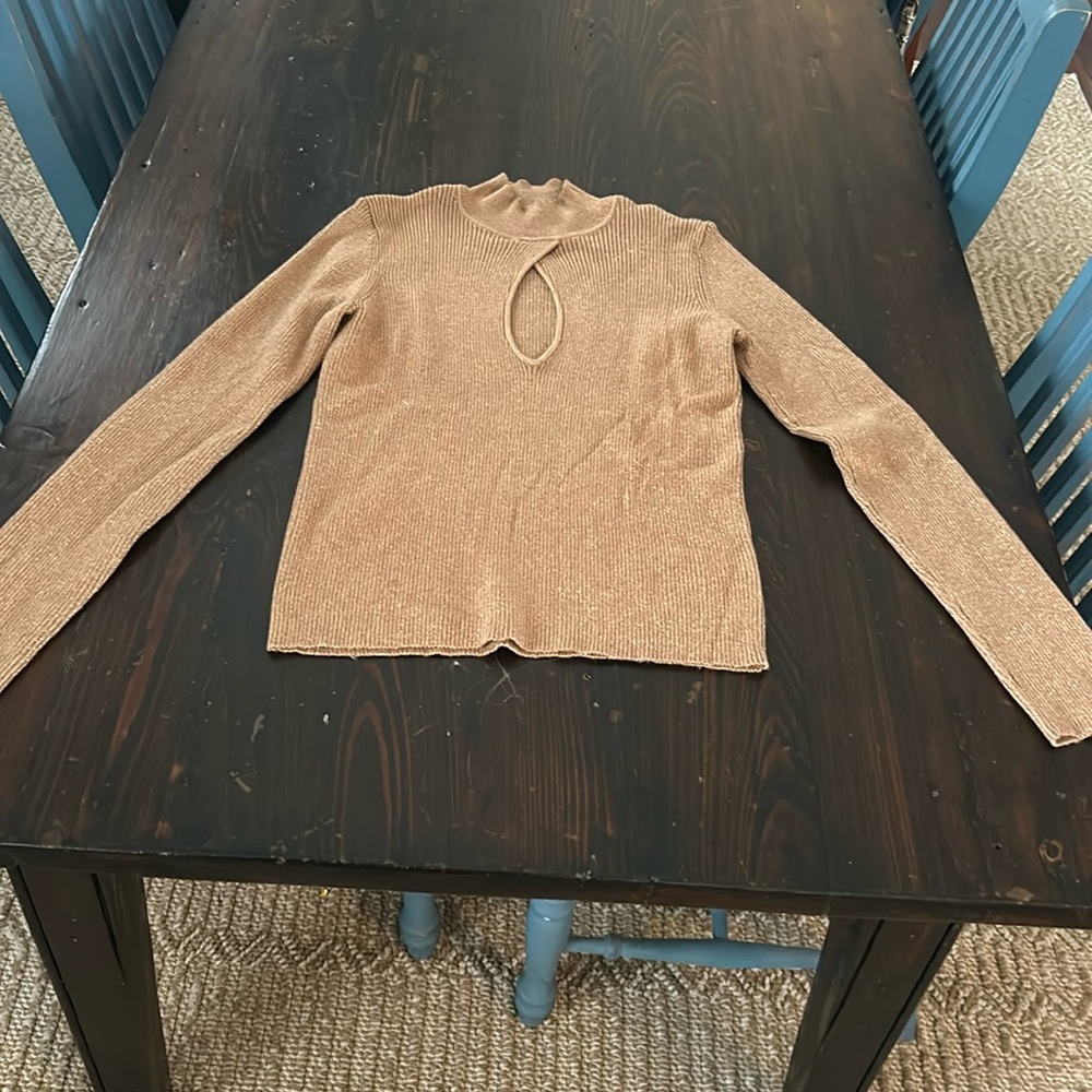 Lush Keyhole Sweater